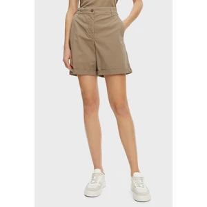 Tommy Hilfiger Streç Pamuklu Relaxed Fit Yüksek Bel Mini Short Bayan Short WW0WW42457 Aeg