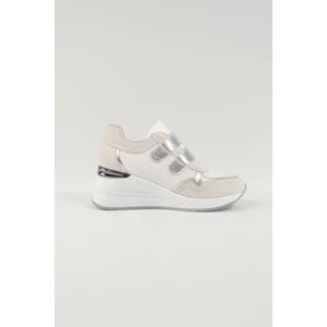 Alessandra Beyaz Deri Kadın Sneakers, Günlük Ayakkabı, Spor Ayakkabı 24222