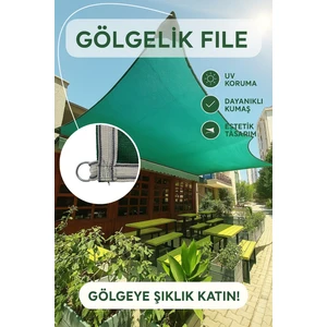 Gölgelik Branda File Bahçe,yazlık,teras ve Açık Alanlarınız Için (%95 Sıklığında Jüt File)