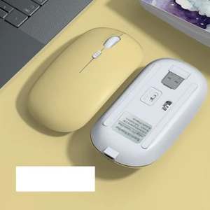 MMP Shop Apple Macbook Laptop Ipad Uyumlu Şarj Edilebilir Bluetooth + 2.4ghz Wifi Kablosuz Sessiz Mause Fare