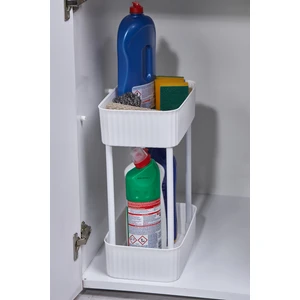 Easy 2 Katlı Çok Amaçlı Raf Mutfak ve Banyo Organizer Düzenleyici (Tekerleksiz)