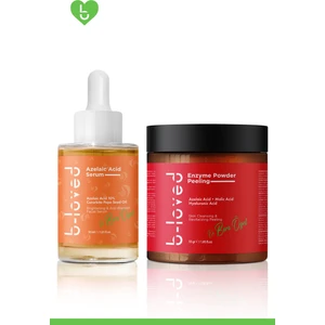 2'li Cilt Bakım Seti Leke Karşıtı %10 Azelaik Asit Serumu - Enzim Peeling