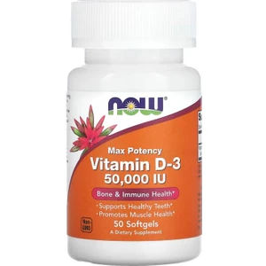 Vitamin D3 Max Potency 50000 Iu 50 Softgels