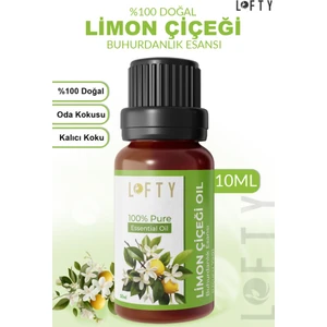 Limon Çiçeği Uçucu Yağ Buhurdanlık Esansı Konsantre Oda Kokusu Esans Buhur Yağı 10 ml