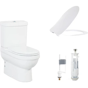 Vitroya Duvara Sıfır Klozet + Rezervuar + Vitra Iç Takım + Yavaş Kapanır Kapak Set