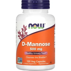D-Mannose 500 mg  120 Veg Capsules