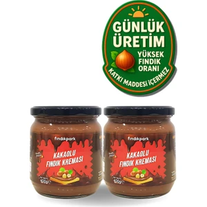 Kakaolu Fındık Kreması %45 Fındık 2li Paket - 800 Gram