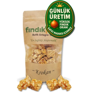 Taptaze Çıtır Fındık Krokan %75 Fındık - 250 gr