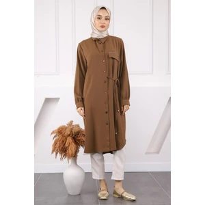 İmaj Butik Taş Yan Bağlamalı Linda Tunik
