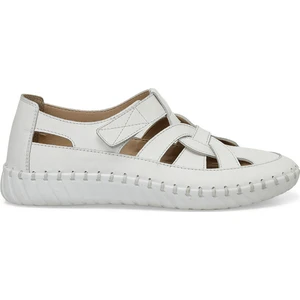 Polaris 5 Nokta 105425.Z5FX Beyaz Kadın Düz Ayakkabı