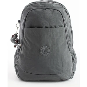 Krinkıl Suya Dayanıklı Büyük Boy Siyah Klinkır Sırt Çantası Seyahat Okul Çanta 14 Lise