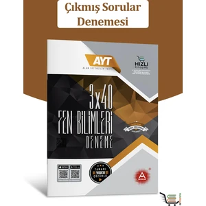 3X40 Ayt Fen Bilimleri Çıkmış Sorular Denemesi