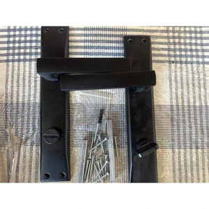 Kapı Kolu Lama Siyah Aynalı Wc