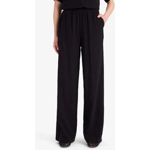 Wide Leg Geniş Paça Cepli Yüksek Lastikli Bel Pantolon A9129AX25SM