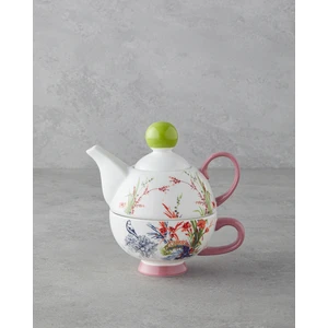 Garden New Bone China Demlik 400 ml Yeşil