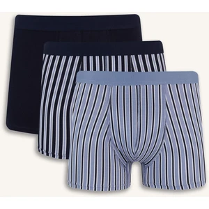 Regular Fit Çizgili 3'lü Boxer E7203AX25SM