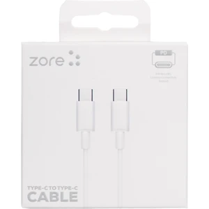ZR-41 Type-C to Type-C PD Hızlı Şarj Özellikli Zore Data ve Şarj Kablosu 1M