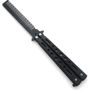 Metal Kelebek Şeklinde Çelik Tarak