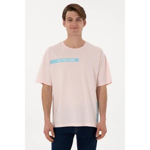 U.s. Polo Assn. Erkek Açık Pembe Tişört 50306904-VR078