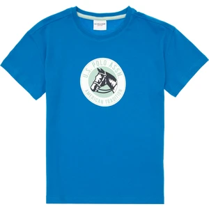 U.s. Polo Assn. Erkek Çocuk Kobalt Tişört 50307173-VR077