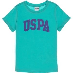 U.s. Polo Assn. Kız Çocuk Mint Tişört Basic 50306042-VR090