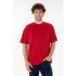 U.s. Polo Assn. Erkek Kırmızı Tişört 50305990-VR030