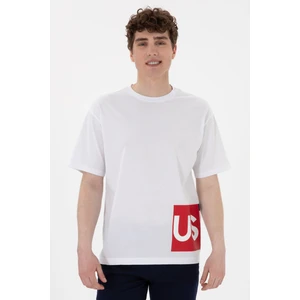 U.s. Polo Assn. Erkek Beyaz Tişört 50306879-VR013