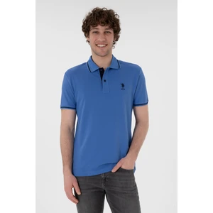 U.s. Polo Assn. Erkek Indigo Tişört Basic 50305980-VR028