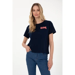 U.s. Polo Assn. Kadın Lacivert Tişört 50311694-VR033