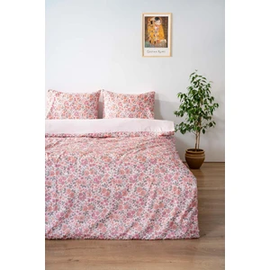 Pembe Bahar Çift Kişilik Nevresim Takımı