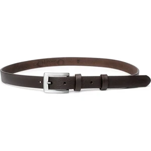 %100 Hakiki Derisi Klasik Kadın Kemeri 2,5 cm Kahverengi