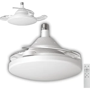  Cata CT-1156 Dolunay 3 Renk  Modlu Kumandalı Dimlenebilir Hayalet Pervaneli 72W Ampul