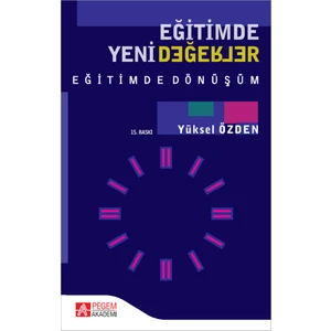Pegem Akademi Yayıncılık Eğitimde Yeni Değerler Eğitimde Dönüşüm
