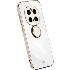 Digital Computer Home XINLI For Honor Magic7 Pro 5G Kılıf Halka Kickstand Elektrokaplama TPU Telefon Kılıfı-Beyaz (Yurt Dışından)