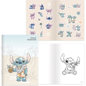 Lilo&stitch 20*28 8yp.çıkartmalı Boyama Kitabı