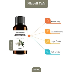 Doğal Niaouli Yağı 100 Ml | %100 Saf Niaouli Uçucu Yağı | Cilt Bakımı |Aromaterapi |Hassas Bölge Koku Giderici |Nioli. Yağı