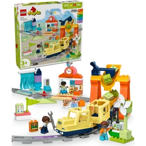 LEGO® DUPLO® Büyük İnteraktif Mahalle Treni 10428 - 3 Yaş & Üzeri Çocuklar için Eğitici Oyuncak Yapım Seti (103 Parça)