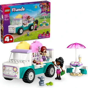 LEGO® Friends Heartlake City Dondurma Kamyonu 42644 - 4 Yaş & Üzeri Çocuklar için Yaratıcı Oyuncak Yapım Seti (92 Parça)