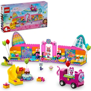 LEGO® Gabby's Dollhouse Gabby'nin Parti Odası 10797 - 4 Yaş & Üzeri Çocuklar için Yaratıcı Oyuncak Yapım Seti (252 Parça)