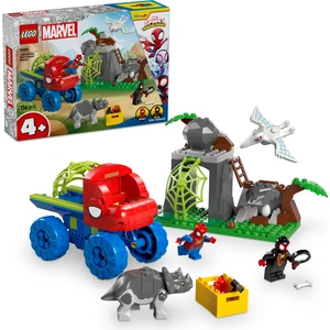 LEGO® Marvel Spidey Ekibi Dinozor Kamyonlu Kurtarma 11199 - 4 Yaş & Üzeri Çocuklar için Yaratıcı Oyuncak Yapım Seti (136 Parça)