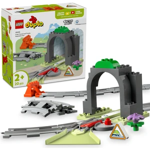 LEGO® DUPLO® Tren Tüneli ve Rayları Ek Macera Seti 10425 - 2 Yaş & Üzeri Çocuklar için Eğitici Oyuncak Yapım Seti (20 Parça)