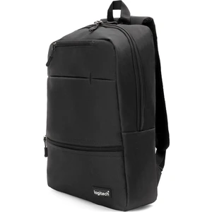 15.6" Inç Siyah Kumaş Laptop Bilgisayar Seyahat Günlük Okul Unisex Notebook Sırt Çantası