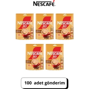 Nescafé 3'ü 1 Arada Sütlü Köpüklü 10'lu Paket 10x17.4 gr