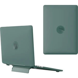 MacBook Pro 14 Inç (2021) A2442/(2023) A2779 A2918 A2992 M1 Pro/m1 Max Sert Pc Laptop Kılıfı Isı Dağılımı Kickstand Kapak-Gece Yarısı Yeşil (Yurt Dışından)