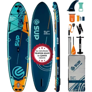 E Sup 350x89x15 Suplimanı Supboard Paddle Board Şişme Sörf Tahtası Tam Set