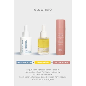 Eighth Color Glow Trio Collagen Glow 30 ml + Glow Me Up 30 ml  + Glow Block 50 ml