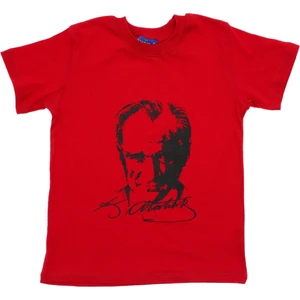 Erkek Çocuk T-Shirt Atatürk Baskılı