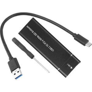 1852 USB 3.1 Type C To Pci-E Express Nvme SSD Hard Disk Kutusu Desteklediği Disk BOYUTU:30/42/60/80MM +Type-C To Usb3.0 Bağlantı Kablosu