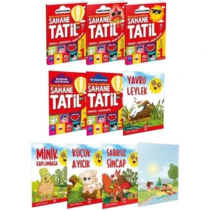Model 1. Sınıf Şahane Yaz Tatil Kitabı Seti 5 Kitap