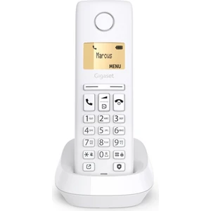 Gigaset Pure 100 Dect Telefon Beyaz